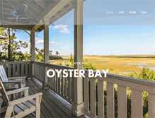 Tablet Screenshot of oysterbayharbour.com